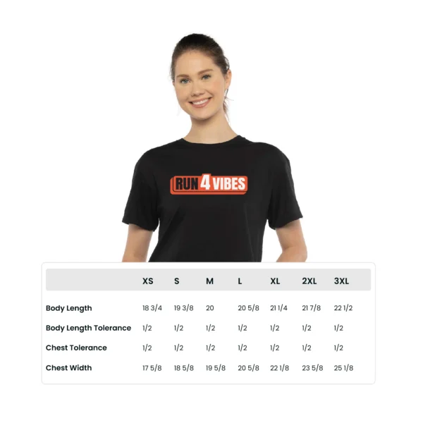 Run4Vibes Cropped Tee – Chill & Run Edition - Image 4