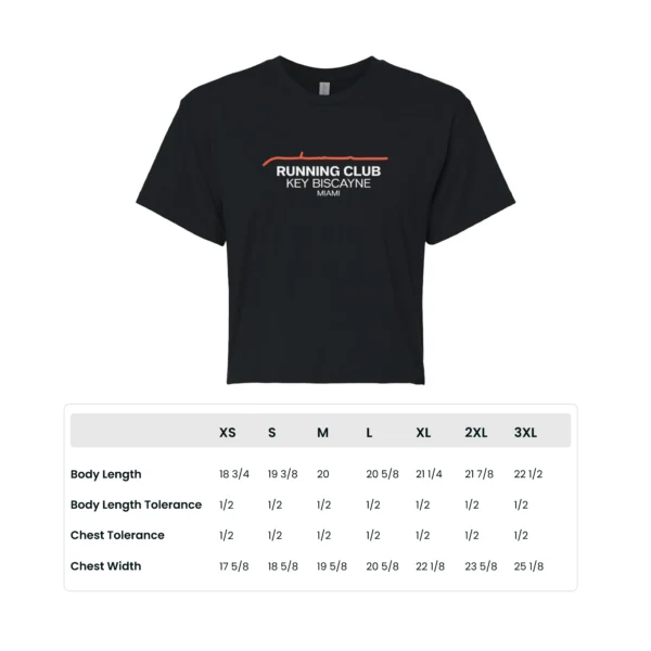 Run4Vibes Cropped Tee – Key Biscayne Run Vibe Repeat - Image 9