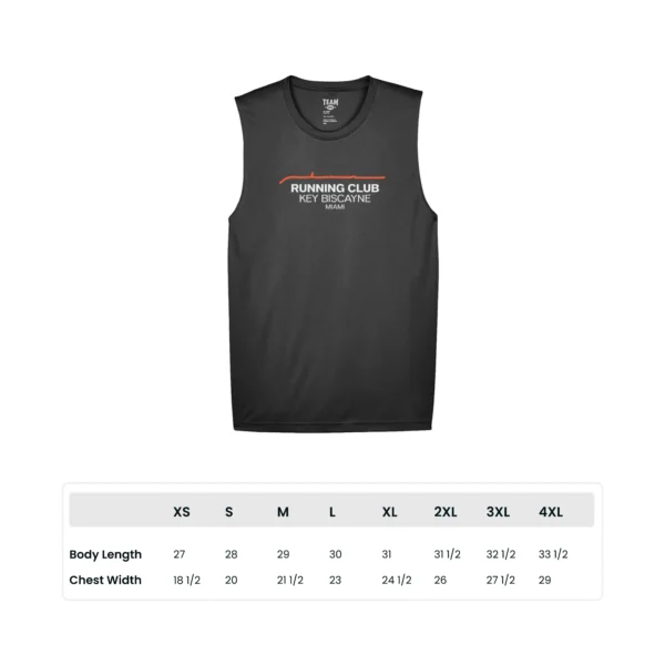 Run4Vibes Sleeveless Dry Fit – Key Biscayne Run Vibe Repeat - Image 9