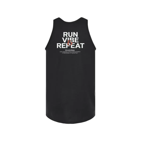 Run4Vibes Street Tank – Key Biscayne Run Vibe Repeat - Image 4