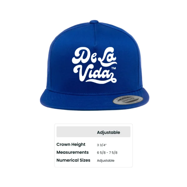 De La Vida™ Snapback – All Blue - Image 4