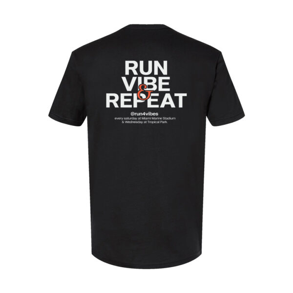 Run4Vibes Classic Tee – Key Biscayne Run Vibe Repeat - Image 3
