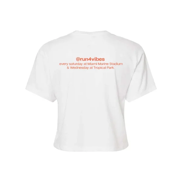 Run4Vibes Cropped Tee – La Vida es Bella - Image 4