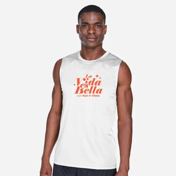 Run4Vibes Sleeveless Drip – La Vida es Bella - Image 3