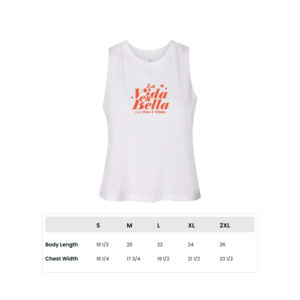 Run4Vibes Flowy Muscle Tank – La Vida es Bella - Image 4